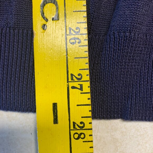 IZOD Navy Blue Men's Pullover Sweater Vest XL - Picture 5 of 10